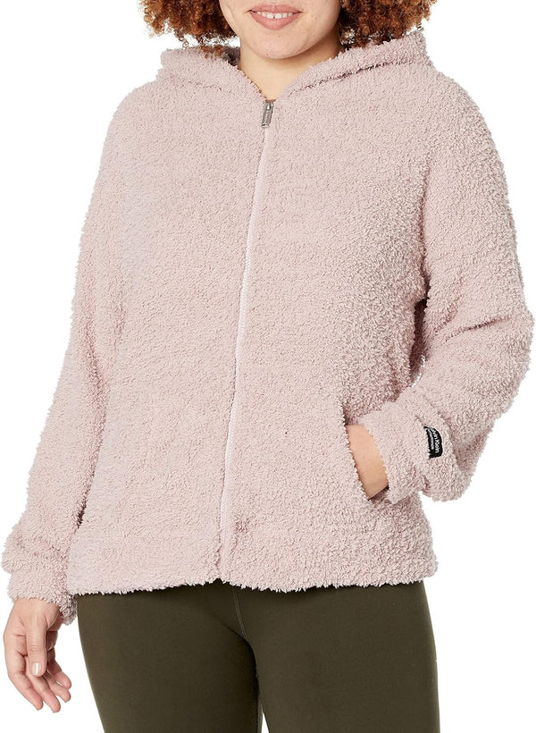 Calvin Klein Performance Women's Drop Shoulder Kanga Pocket Full Zip Hoodie