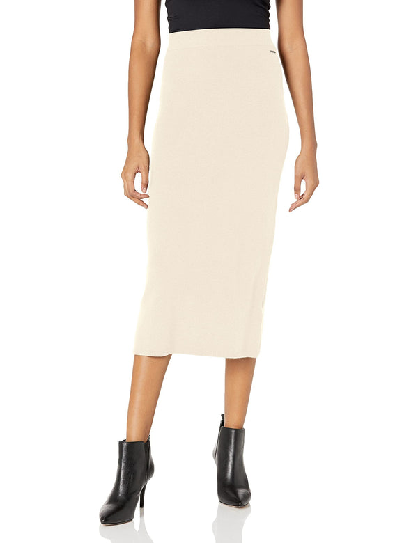 GUESS Women's Kaia Midi Sweater Skirt