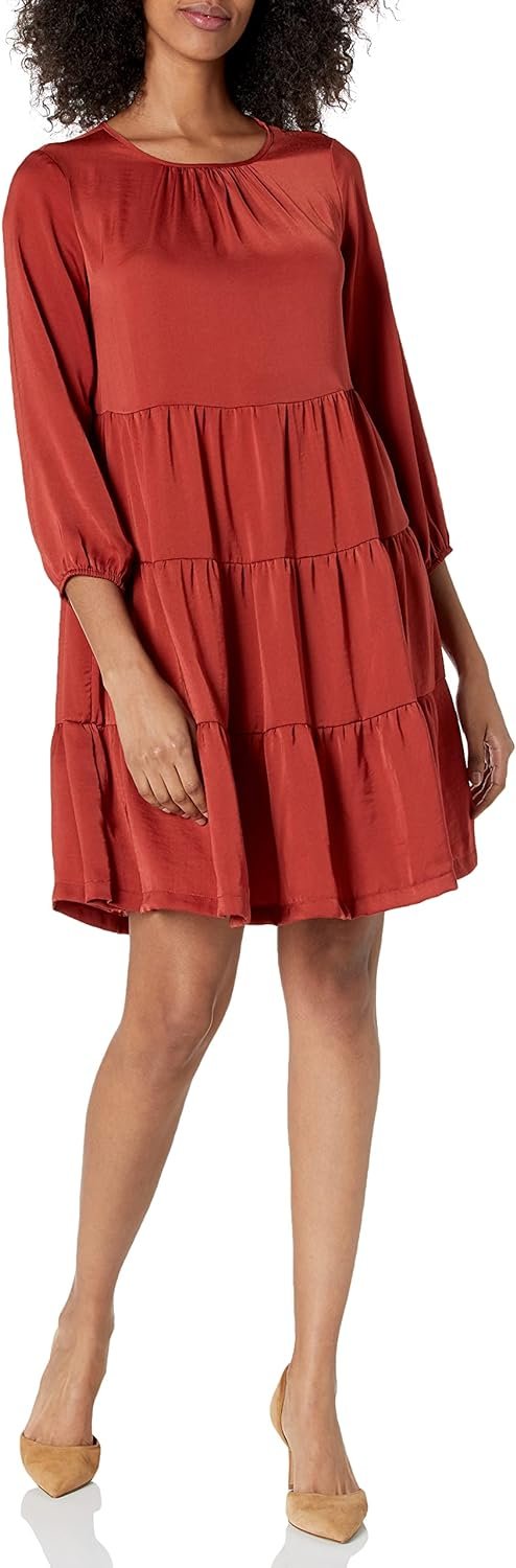 Tommy Hilfiger Women's Tiered Shift Dress