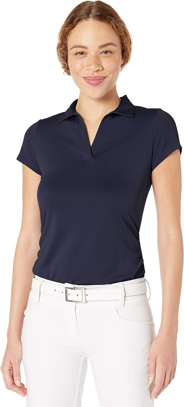 PGA TOUR Women's Airflux Short Sleeve Golf Polo Shirt (Size X-Small - XX-Large)