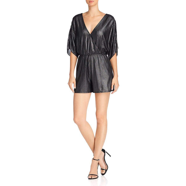 GUESS womens Riviera Half Sleeve Romper