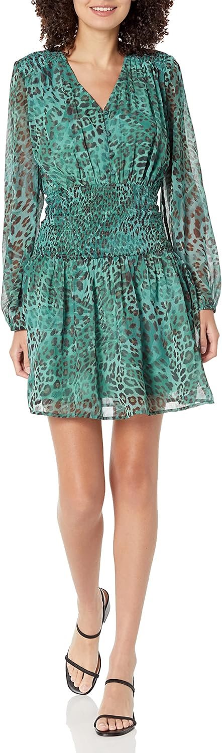 GUESS Women's Eco Long Sleeve Laureen Dress