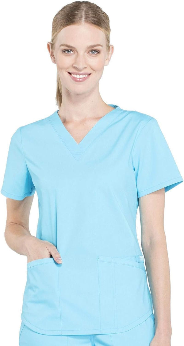 Scrubs for Women Workwear Professionals V-Neck Top, Soft Stretch WW665