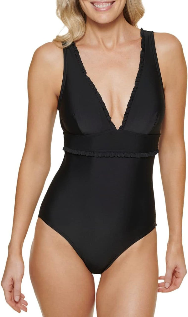 Tommy Hilfiger Women's Standard One Piece Swimsuit