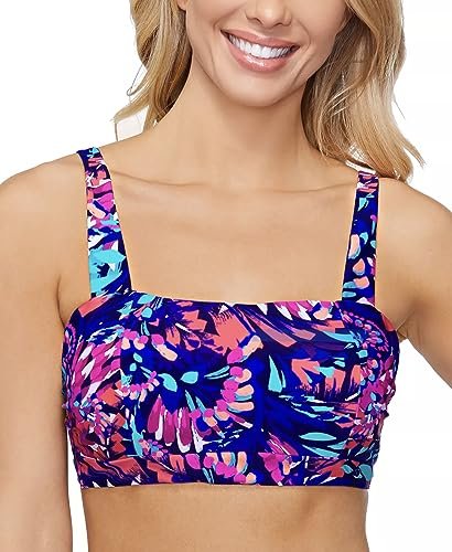 Island Escape Women's Costa Rica Underwire Bikini Top Beach Bliss Multi 12